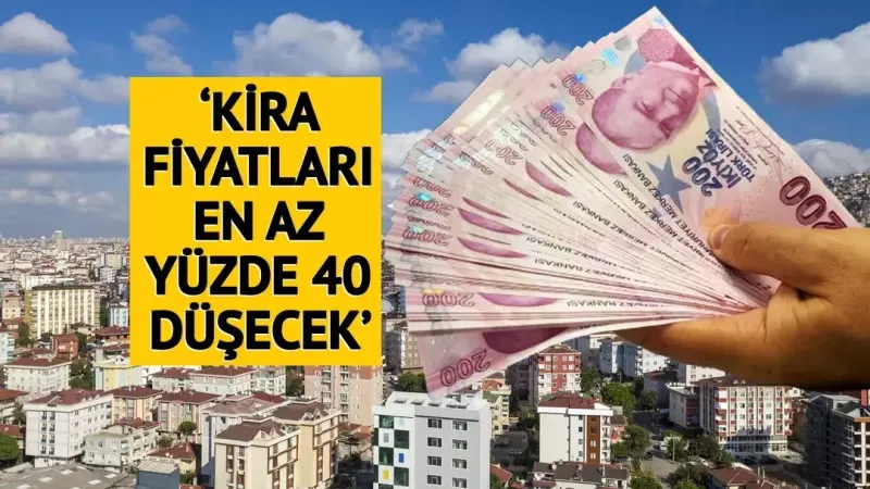 20 bin TL'lik kiralar 13 bin TL'ye düşecek'