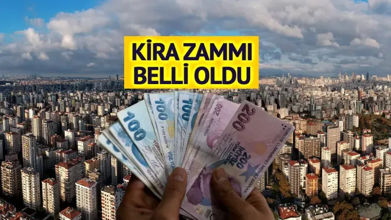 Kira artış oranı belli oldu!