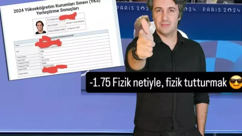 Cevapları salladı, sınav sonucu şaşırttı!